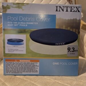 Intex Blue Pool Debris Cover for 10ft Pools